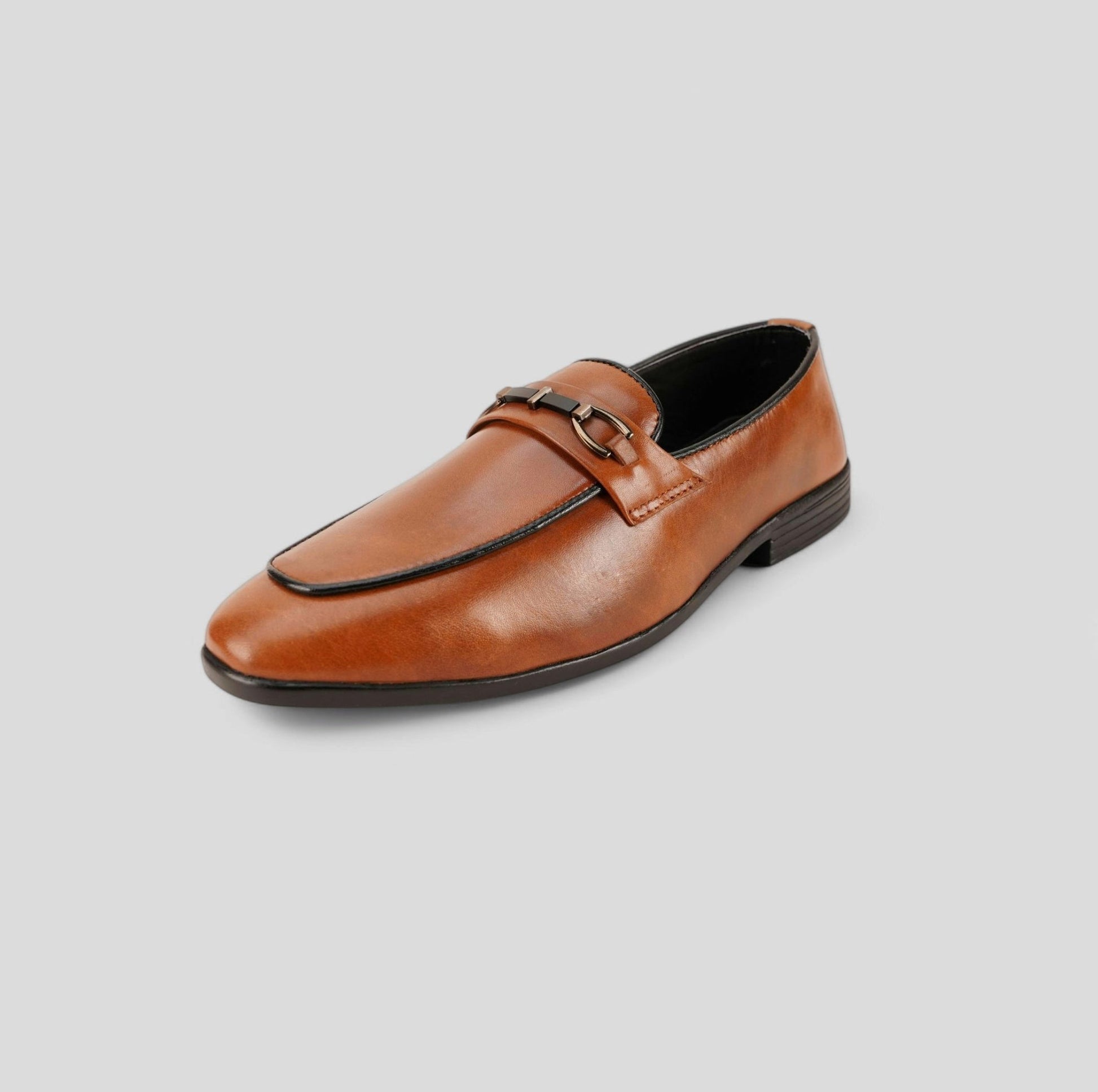 Tan Leather Horsebit Loafer - Waymate