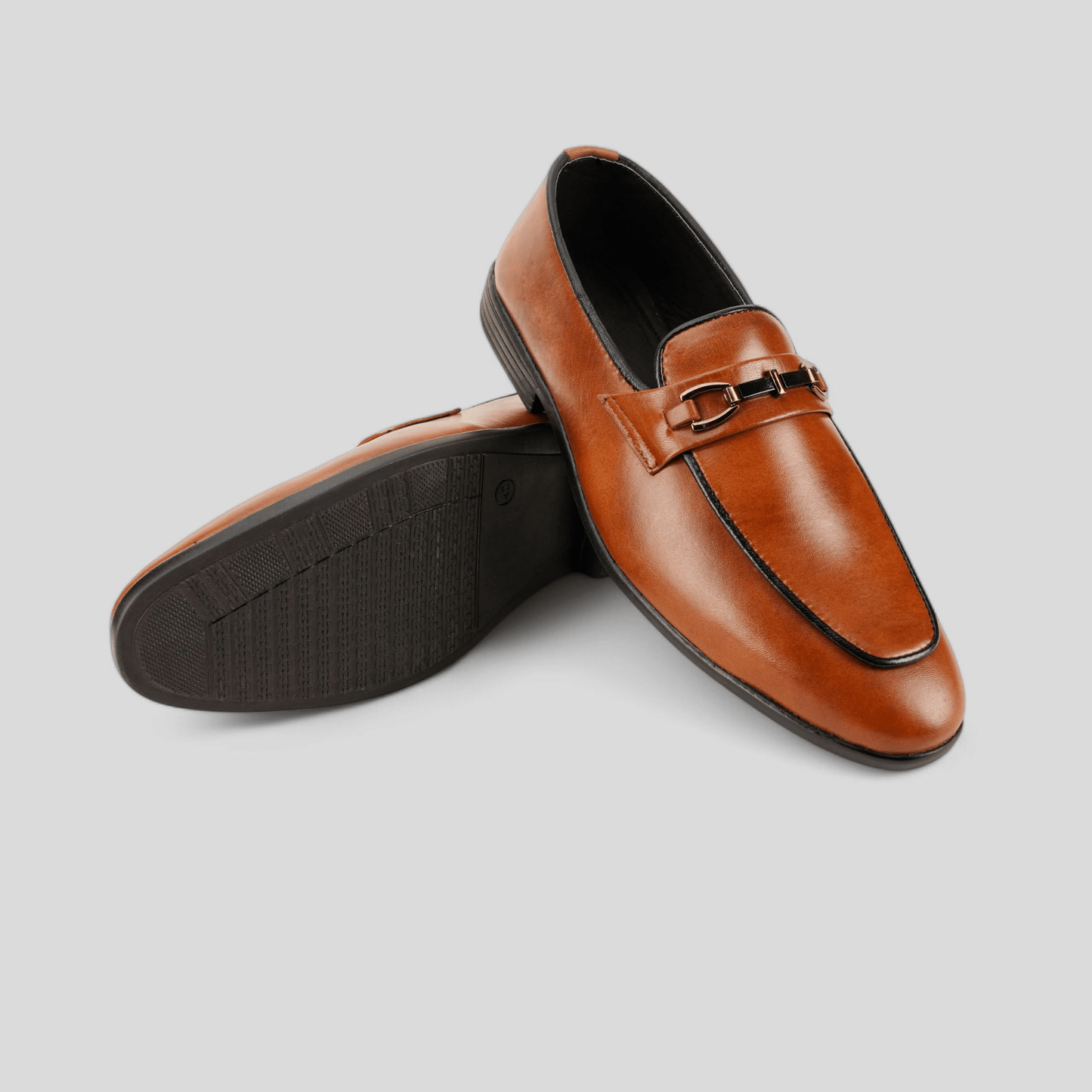 Tan Leather Horsebit Loafer - Waymate