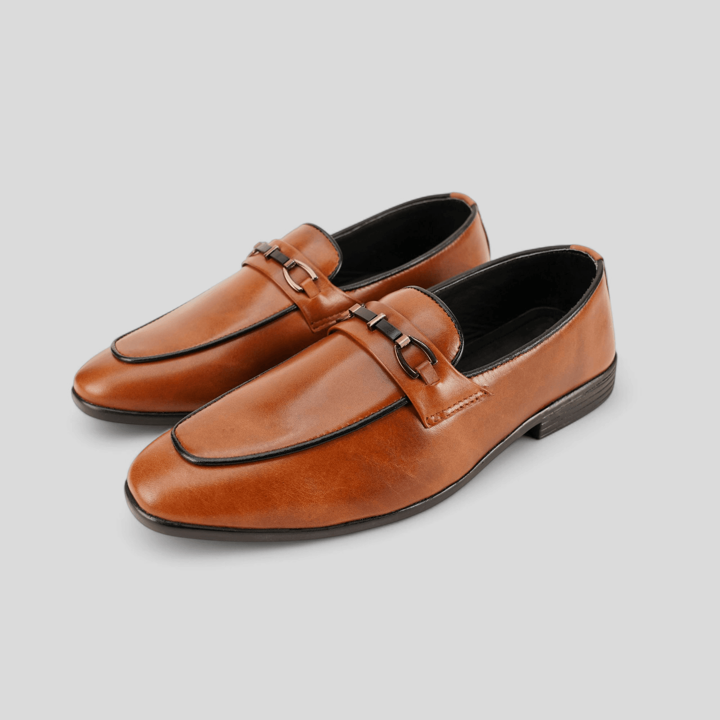 Tan Leather Horsebit Loafer - Waymate